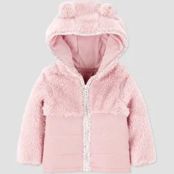 Carter's Just One You® Baby Girls' Puffer Jacket - Pink 6M