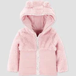 Carter's Just One You® Baby Girls' Puffer Jacket - Pink 3M