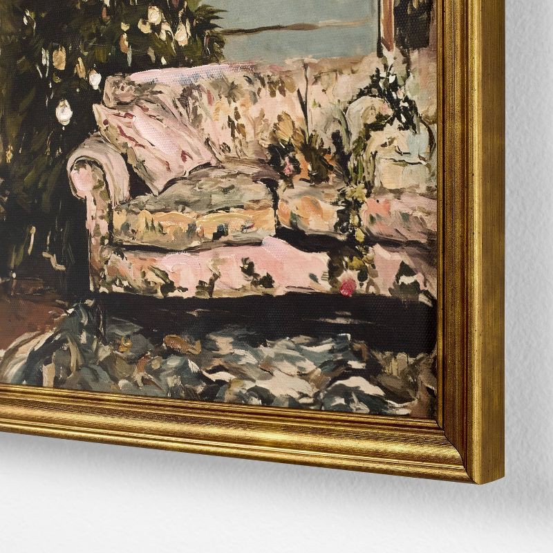 slide 3 of 3, Threshold designed w/Studio McGee 11"x14" Moody Christmas Scene Framed Wall Art - Threshold™ designed with Studio McGee, 1 ct