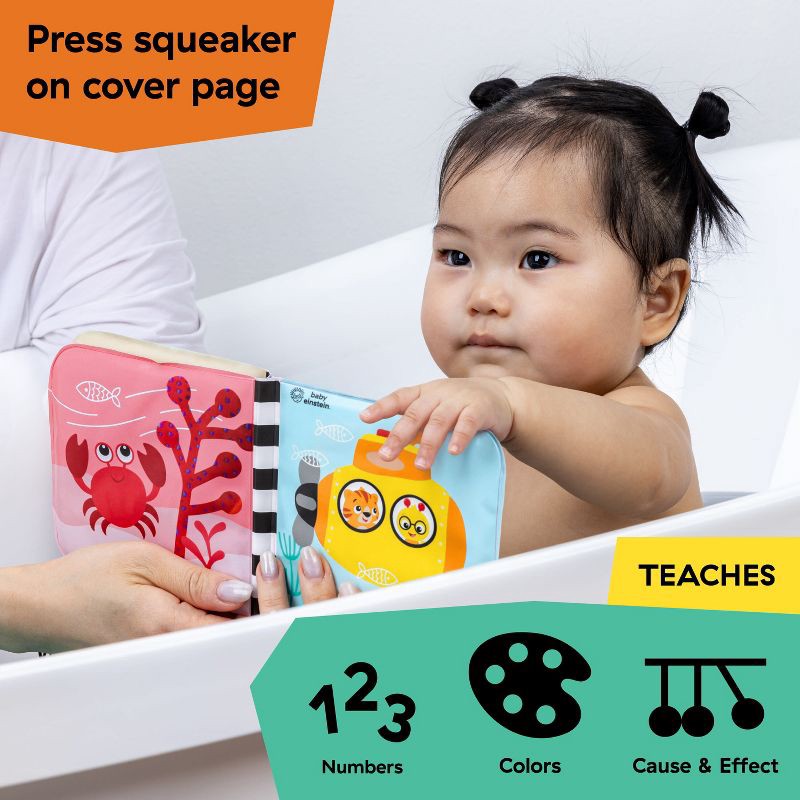 slide 4 of 9, Baby Einstein Ocean Explorers Opus Bath Pals Gift Set - 11pk - 3 Months+, 11 ct