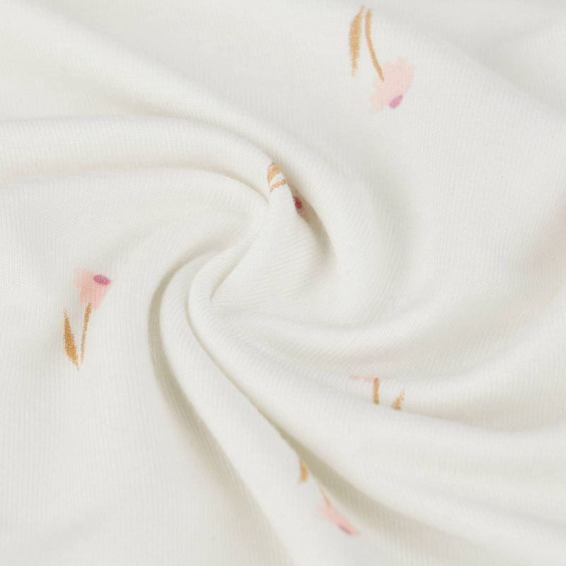 slide 2 of 5, Carter's Just One You® Baby Girls' 2pc Floral Comfy Soft Top & Bottom Set - Ivory 12M, 2 ct