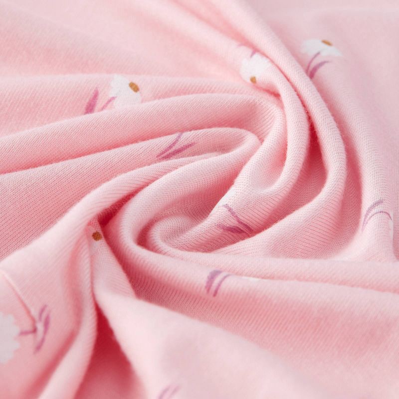 slide 2 of 8, Carter's Just One You® Baby Girls' Floral Comfy Soft Sleep N' Play - Pink 3M, 1 ct