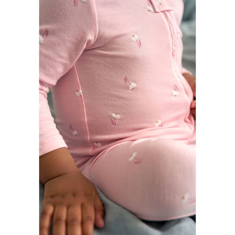 slide 4 of 8, Carter's Just One You® Baby Girls' Floral Comfy Soft Sleep N' Play - Pink 9M, 1 ct