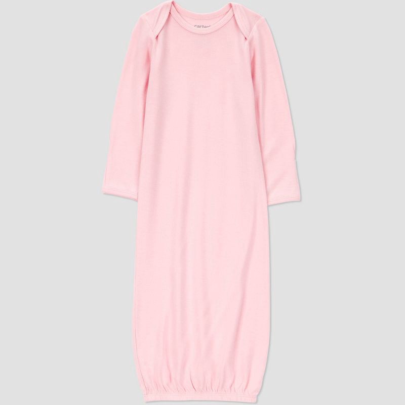 slide 1 of 5, Carter's Just One You® Baby Girls' Comfy Soft NightGown - Pink 3M, 1 ct