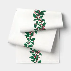 72"x14" Holly Berry Table Runner - Threshold™