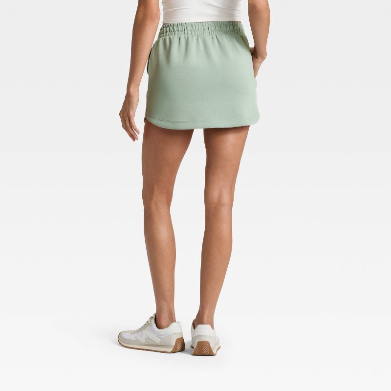slide 2 of 5, Women's Airy Sleek Skort - All In Motion™ Sage Green S, 1 ct