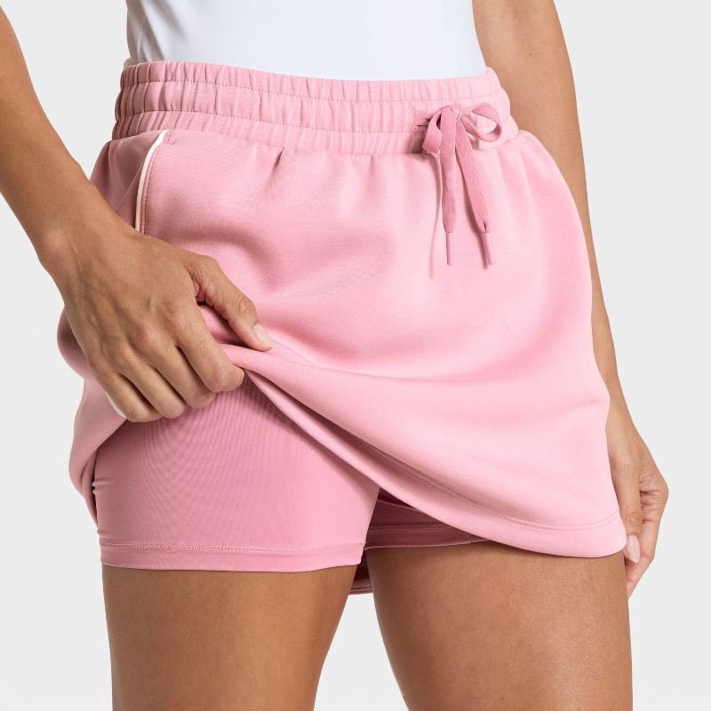 slide 4 of 5, Women's Airy Sleek Skort - All In Motion™ Mauve M, 1 ct
