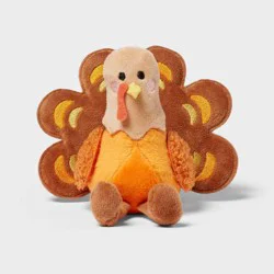 Thanksgiving Plush Turkey Décor - Spritz™