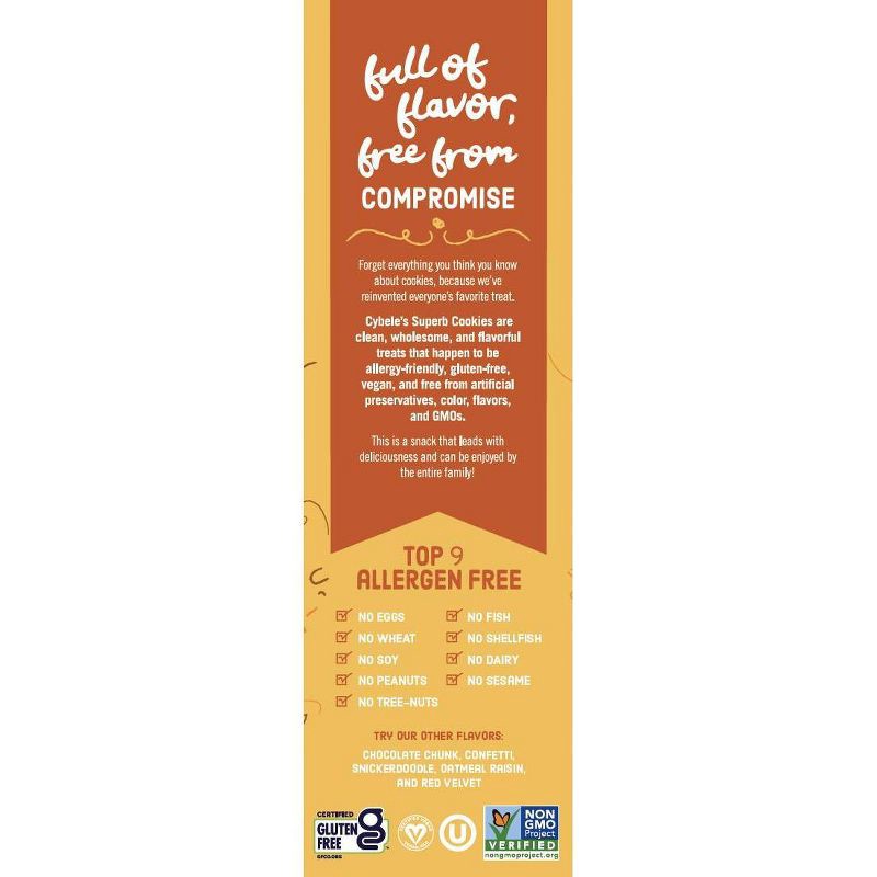 slide 3 of 6, Cybele's Free to Eat Gluten-Free Soft Baked Chocolate Chip Cookies - 6oz, 6 oz