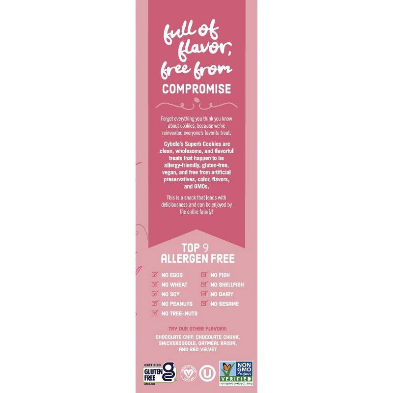 slide 3 of 7, Cybele's Free to Eat Gluten-Free Soft Baked Confetti Cookies - 6oz, 6 oz