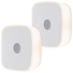 Energizer 2pk Mini Motion-Sensing LED Nightlights White