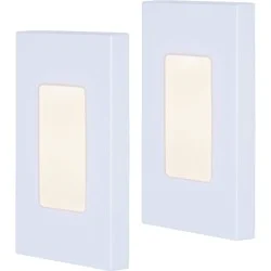 Energizer 2pk Slimline Coverlite Light Sensing LED Nightlights White