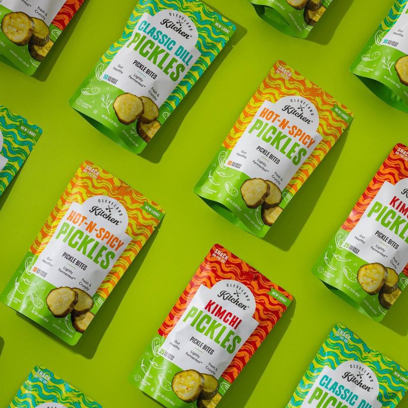 slide 5 of 6, Cleveland Kitchen Kimchi Dill Pickle Chips - 3.5oz, 3.5 oz