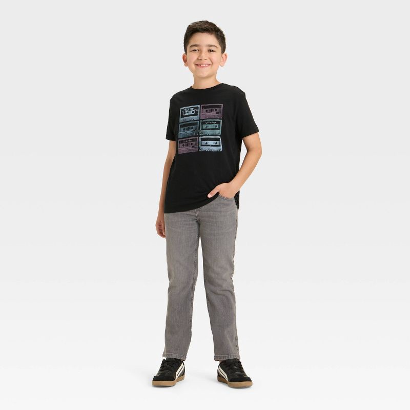 slide 3 of 3, Boys' Slim Fit Jeans - Cat & Jack™ Gray 7, 1 ct