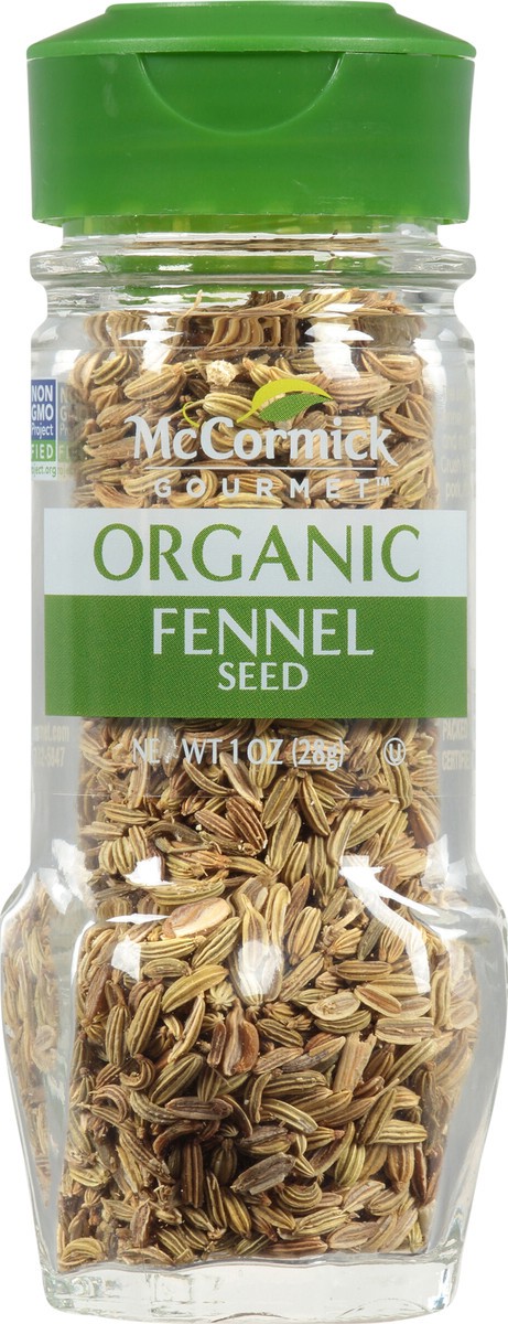 slide 4 of 8, McCormick Gourmet Organic Fennel Seed, 1 oz, 1 oz