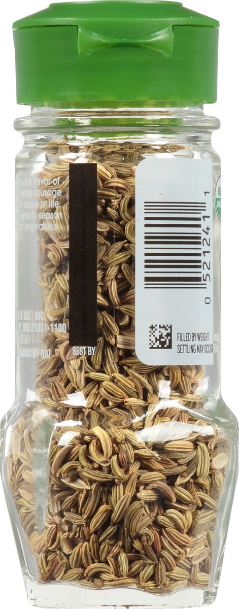 slide 6 of 8, McCormick Gourmet Organic Fennel Seed, 1 oz, 1 oz