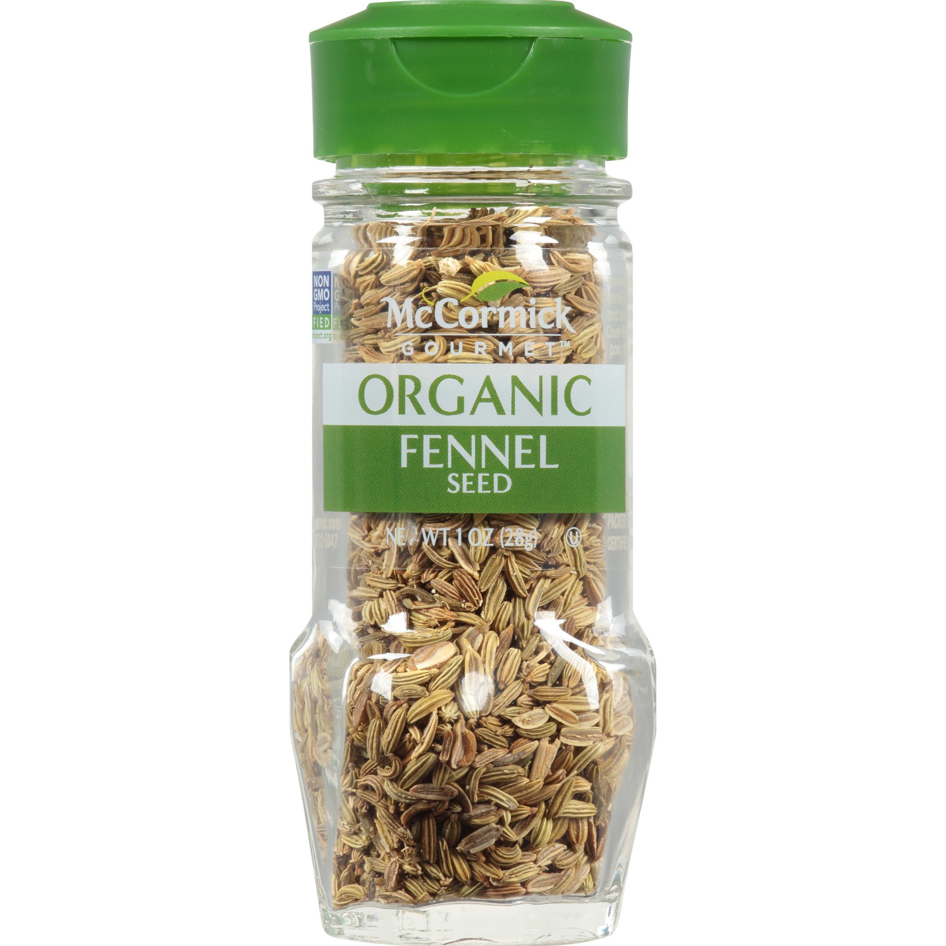 slide 1 of 8, McCormick Gourmet Organic Fennel Seed, 1 oz, 1 oz