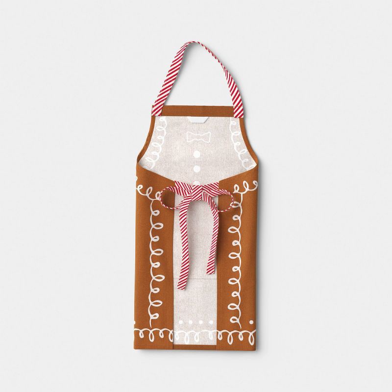 slide 2 of 4, Kids' Christmas Gingerbread Apron - Wondershop™, 1 ct