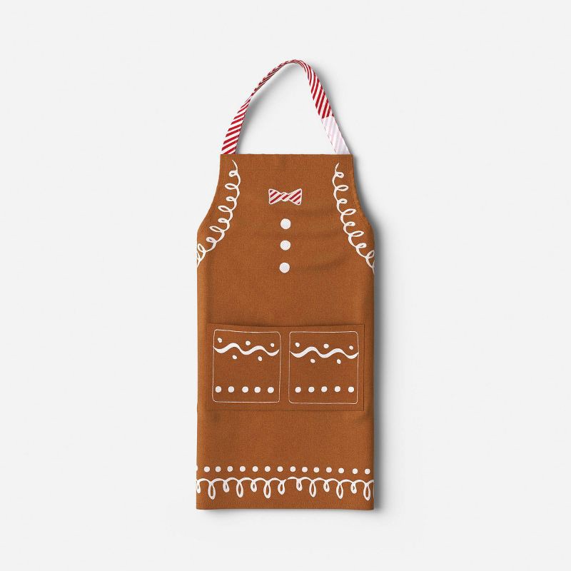 slide 1 of 4, Kids' Christmas Gingerbread Apron - Wondershop™, 1 ct