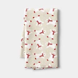 Christmas Polar Bear Cotton Kitchen Towel - Wondershop™