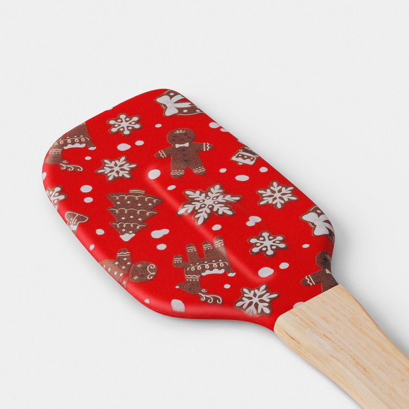 slide 3 of 3, Christmas All Over Print Spatula - Wondershop™, 1 ct