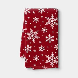 Christmas Snowflake Cotton Kitchen Towel - Wondershop™