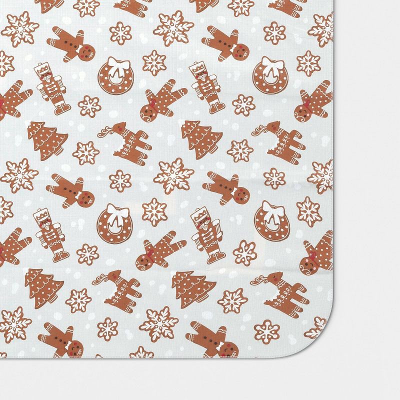 slide 3 of 3, 84"x60" Christmas Gingerbread Tablecloth - Wondershop™, 1 ct
