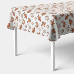 84"x60" Christmas Gingerbread Tablecloth - Wondershop™