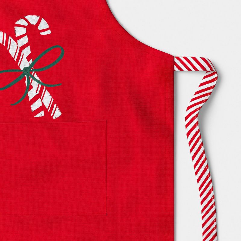 slide 3 of 3, Kids' Christmas Candy Cane Apron - Wondershop™, 1 ct