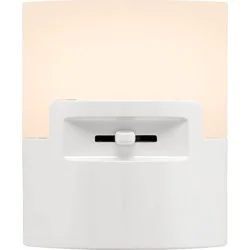 Energizer Half Cup Dimmable Light Sensing LED Nightlight White