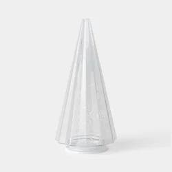 Medium Pre-Lit Glass Christmas Tree - Threshold™