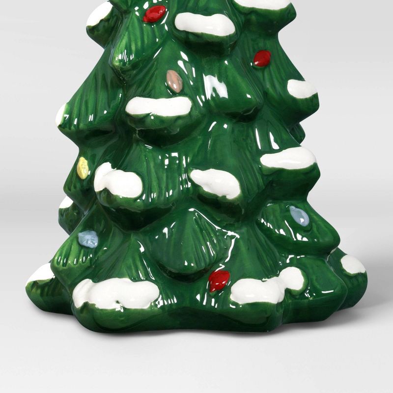 slide 3 of 3, Medium Ceramic Christmas Tree Green - Threshold™, 1 ct