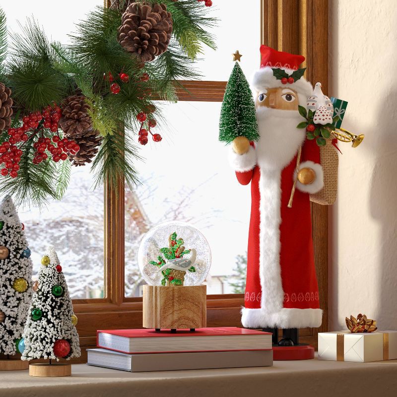 slide 2 of 3, Bird Snow Globe Christmas - Threshold™, 1 ct