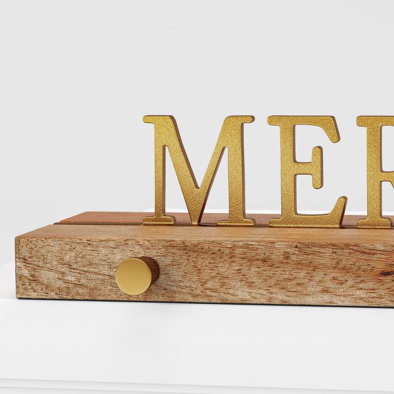 slide 4 of 4, Merry Christmas Stocking Holder - Threshold™, 1 ct