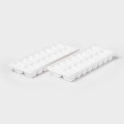 2pk Plastic Ice Tray White - Room Essentials™