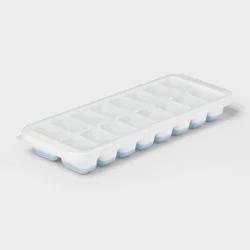 Ice Cube Tray Soft Release with Lid White - Room Essentials™