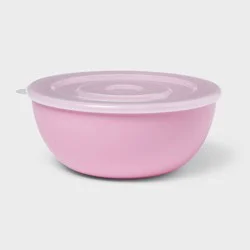 Bowl with Lid Pink - Room Essentials™