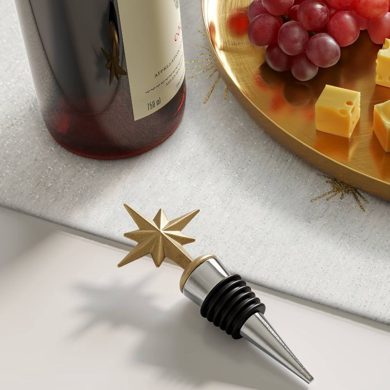 slide 2 of 3, Star Wine Stopper - Threshold™, 1 ct