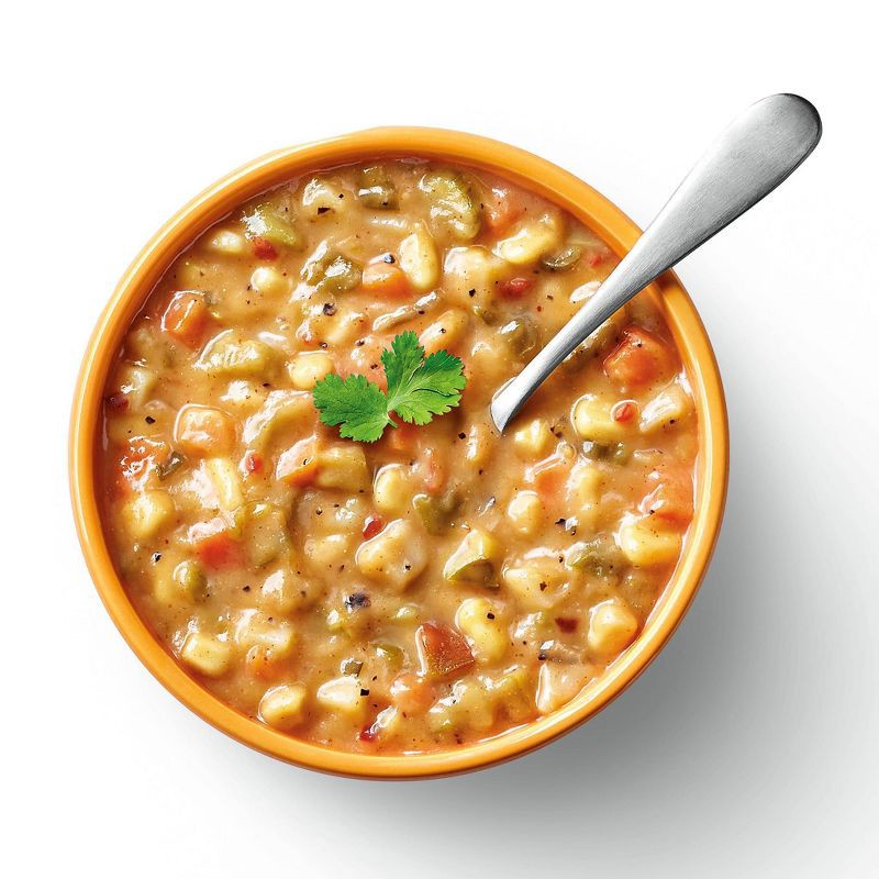 slide 3 of 4, Southwest Hatch Chile Chowder - 24oz - Good & Gather™, 24 oz