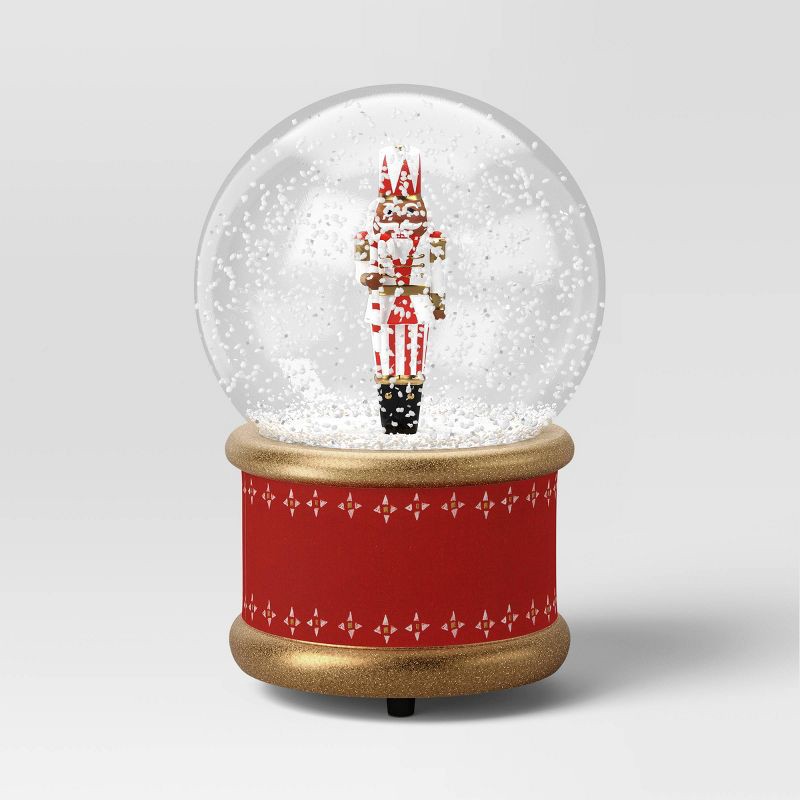 slide 3 of 3, Nutcracker Snow Globe Christmas - Threshold™, 1 ct