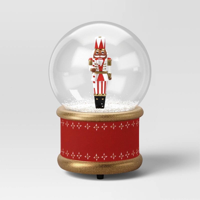 slide 1 of 3, Nutcracker Snow Globe Christmas - Threshold™, 1 ct