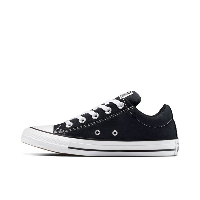 slide 7 of 7, Converse Adult Street Ox Low Sneakers - Black M 8/ W 10, 1 ct