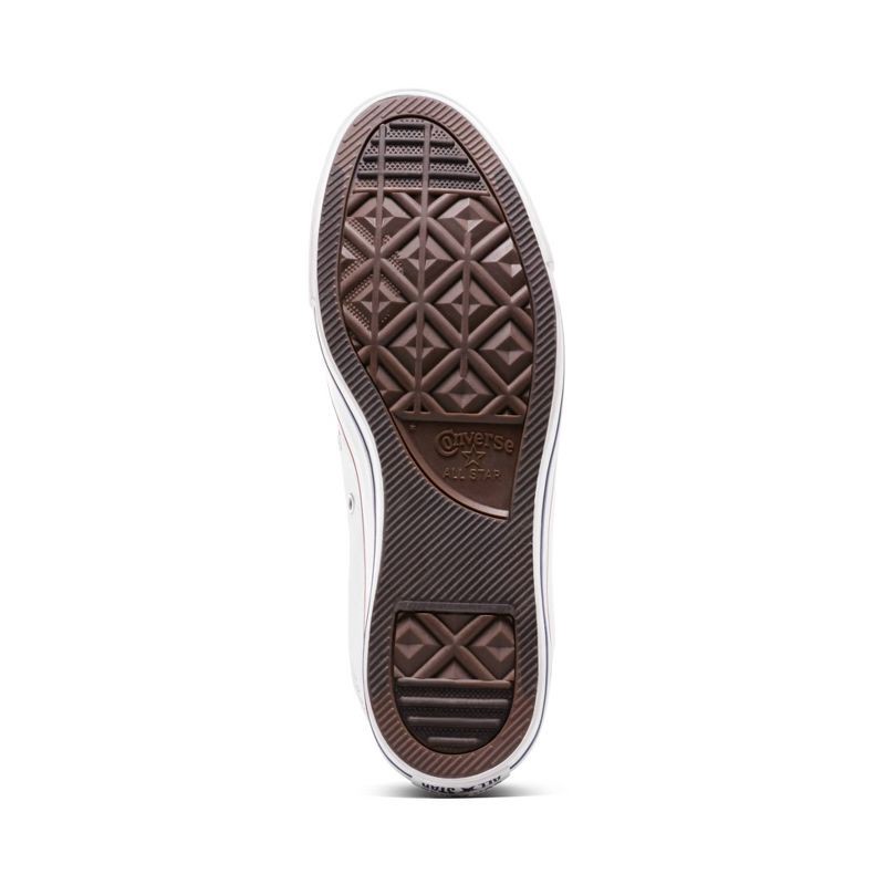 slide 7 of 7, Converse Adult Street Mid Sneakers - White M 6/ W 8, 1 ct