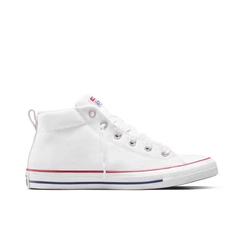 slide 2 of 7, Converse Adult Street Mid Sneakers - White M 11/ W 13, 1 ct