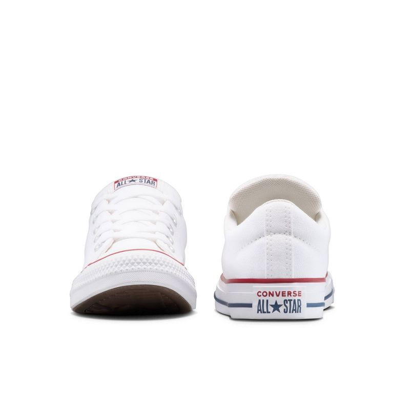 slide 2 of 4, Converse Adult Street Ox Low Sneakers - White M 5/ W 7, 1 ct
