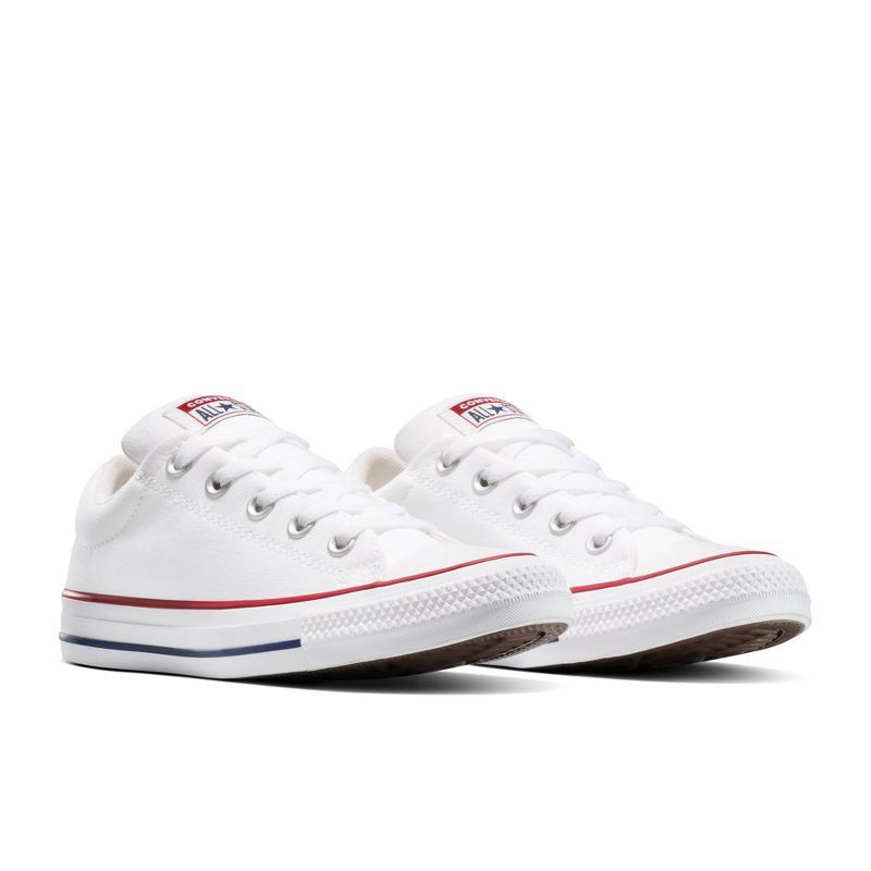 slide 3 of 4, Converse Adult Street Ox Low Sneakers - White M 5/ W 7, 1 ct