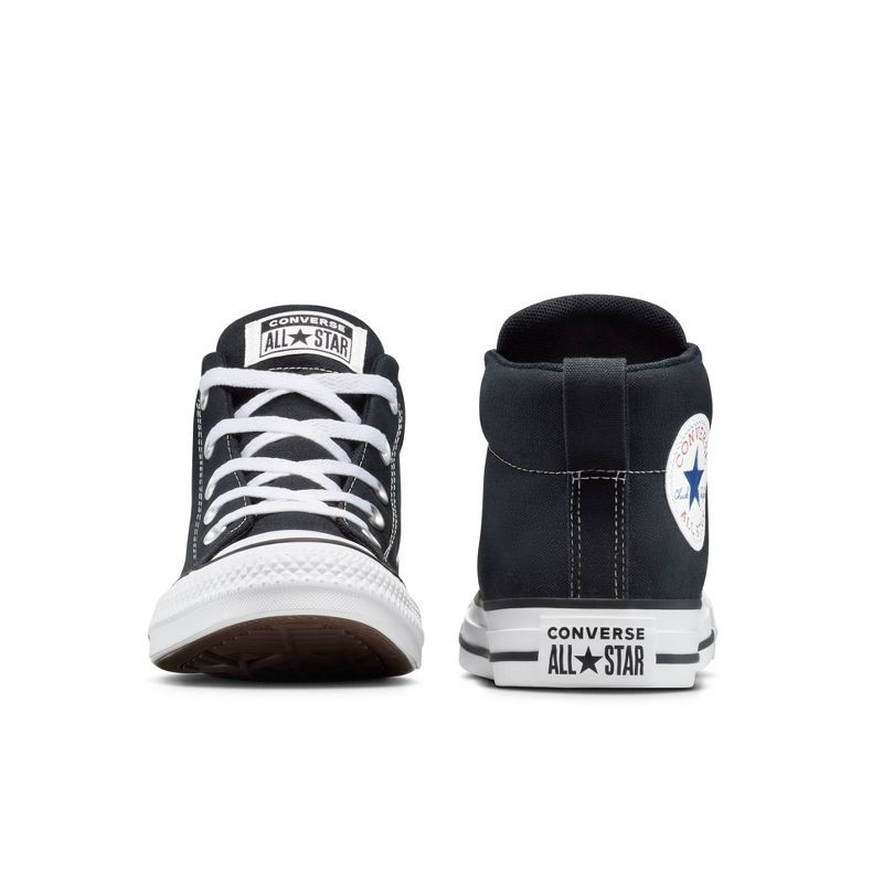 slide 4 of 7, Converse Adult Street Mid Sneakers - Black M 6.5/ W 8.5, 1 ct