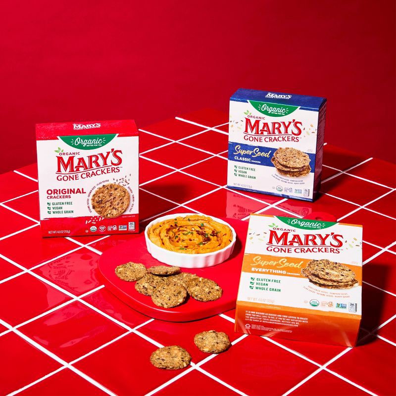 slide 9 of 9, Mary's Gone Crackers Gluten Free Super Seed Classic - 4oz, 4 oz