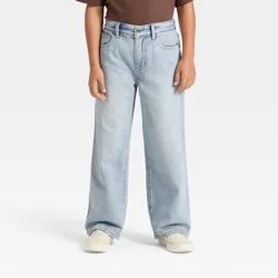 Boys' Baggy Jeans - Cat & Jack™ Light Wash 8