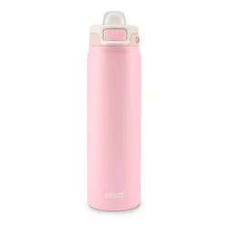 Ello Pop and Fill 22oz Stainless Steel Water Bottle Sorbet Pink